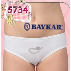 5734 трусы д/д белый (BAYKAR)