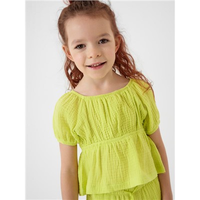 Комплект текстильный для девочек: блузка, брюки