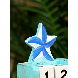 Календарь настольный «Морская звезда», 10.5×7.5×4 см, дерево