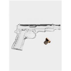 Штоф «Пистолет», 250 мл, стекло, прозрачный