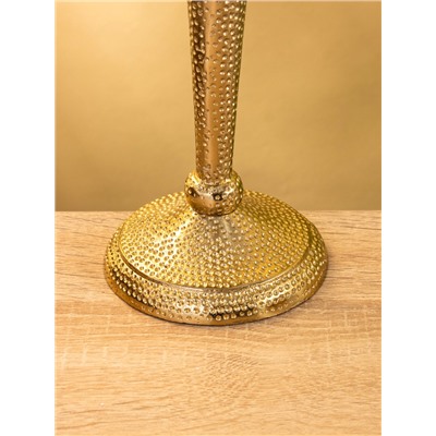 Подсвечник «Звездная пыль», 10×10×23 см, алюминий