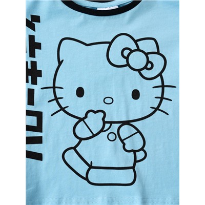 Фуфайка трикотажная для девочек (футболка)