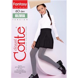 Колготки детские CONTE Плотные эластичные колготки OLIVIA