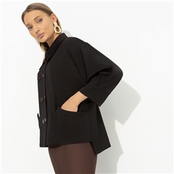 Жакет в полоску, Безупречные манеры (черный)