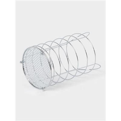 Сушилка для столовых приборов Доляна, 10×10×18 см, хромированная