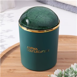 Ароматическая свеча в стакане Aroma collection, 260 г, белый чай, в тубусе, соевый воск
