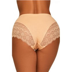 Трусы с кружевом 8023 HoneyFormat 1 шт. (Бежевый)