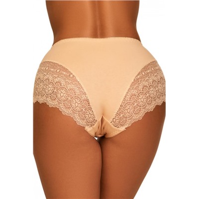 Трусы с кружевом 8023 HoneyFormat 1 шт. (Бежевый)