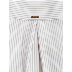 Укороченная блузка из поливискозы