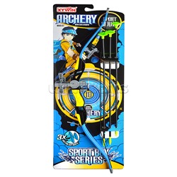 Лук "Archery" со стрелами, на листе