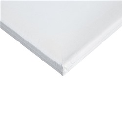 Холст на подрамнике, хлопок 100%, 1.6×25×25 см, акриловый грунт, мелкозернистый, 280 г/м²