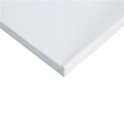 Холст на подрамнике, хлопок 100%, 1.6×25×25 см, акриловый грунт, мелкозернистый, 280 г/м²