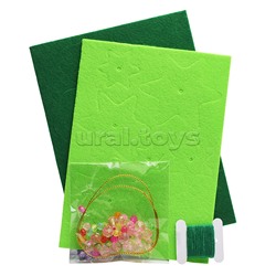 Игрушка из фетра своими руками. Ёлочка