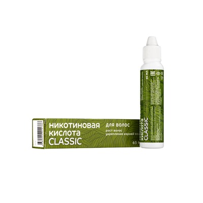 Никотиновая кислота для волос Mirrolla, 65 мл