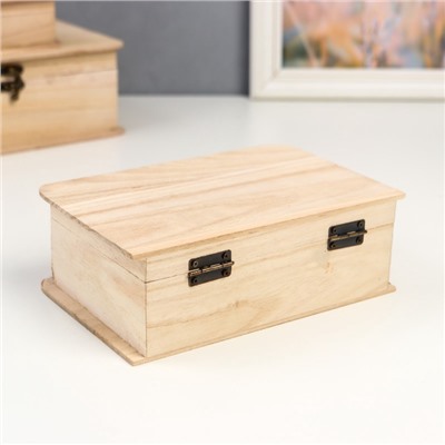 УЦЕНКА Шкатулка дерево под роспись «Книги» (набор 3 шт.) 9.5×16 см 7×20×13.5 см 9×24×17.5 см