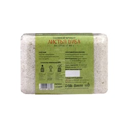 Соляной брикет "Листья дуба", 1,35 кг "Добропаровъ"