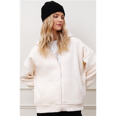 Женская толстовка из футера с начесом Happyfox