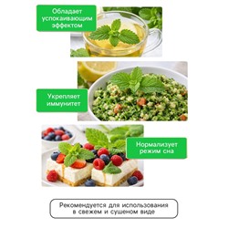 Семена Мелисса лекарственная «Лимонный аромат» 0.1 г, «Рецепты дедушки Никиты»