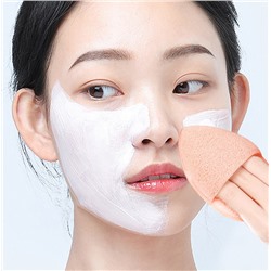 Губка-спонж для умывания капля с кармашком на веревке