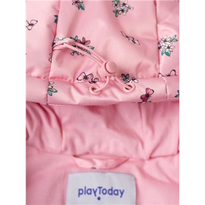 Конверт детский текстильный с полиуретановым покрытием для девочек