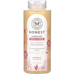The Honest Company, Gently Nourishing Bubble Bath, Sweet Almond, 12.0 fl oz (355 ml)