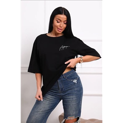 Футболка 813 с надписью на груди и на спине НАТАЛИ, 1133072