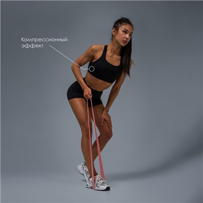 Топ спортивный ONLYTOP Comfort, размер S, чёрный