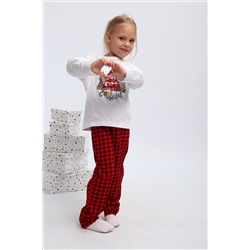 Детская пижама с брюками П324 Нарядные Ёлочки НАТАЛИ, 1214071