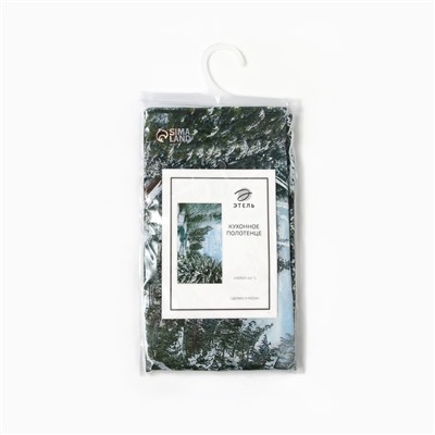 Полотенце «Этель» Зимняя сказка 40×70 см, 100% хл, саржа 190 г/м²
