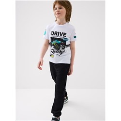 Комплект трикотажный для мальчиков: фуфайка (футболка), брюки