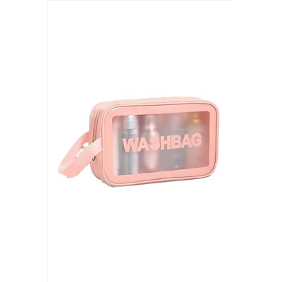 Kristaller Косметичка Washbag rectangular, розовый KRISTALLER, 1111174