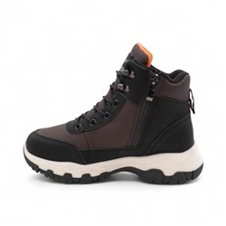 Кроссовки зимние на меху 1923-8 коричневые