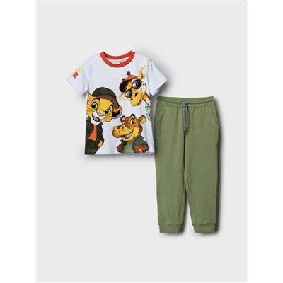 Комплект трикотажный для мальчиков: фуфайка (футболка), брюки