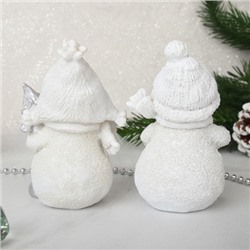 Фигурка Снеговик 10 см / S2220 /уп 2/240/Новый год