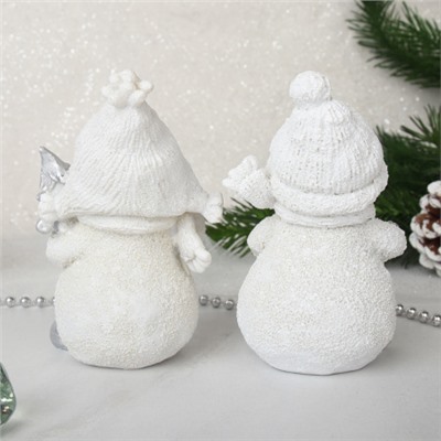 Фигурка Снеговик 10 см / S2220 /уп 2/240/Новый год