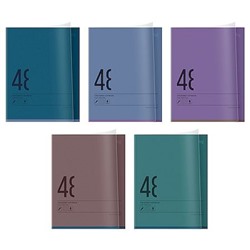 Тетрадь  48л клетка пластиковая обложка "Темный" (386174) 06794 BG