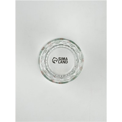 Стакан новогодний стеклянный «Новогоднее настроение», 350 мл