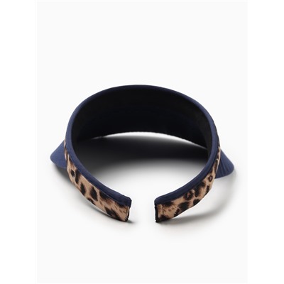 Козырёк MINAKU Leopard, тёмно-синий, размер 56-58