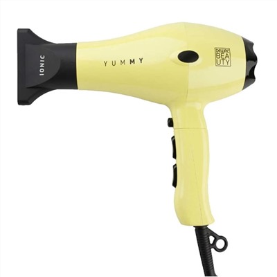 Dewal Beauty Фен для волос / Yummy Aqua HD1000-Yellow, 2000 Вт, желтый 18845