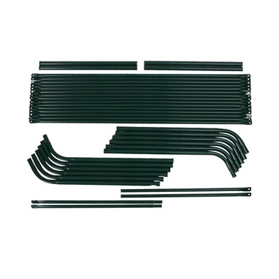 Мини-теплица, 3.7×1.4×1.15 м, стальной каркас d=16 мм, спанбонд 60 г/м²