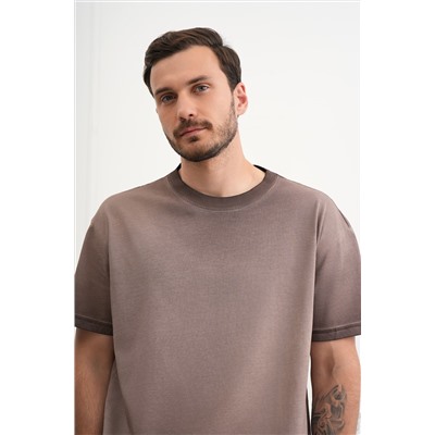 Мужская футболка оверсайз с эффектом градиент Happyfox