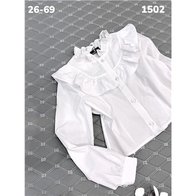 Блузка 1502 белый