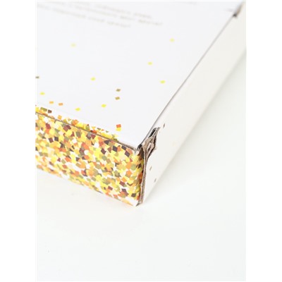 УЦЕНКА Алмазная вышивка на раме с частичным заполнением "Новогодняя ночь" 20*30, с гирляндой 96421