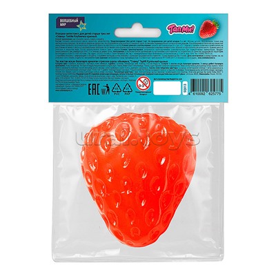 Игрушка-антистресс "Сквиши" Клубничка красный