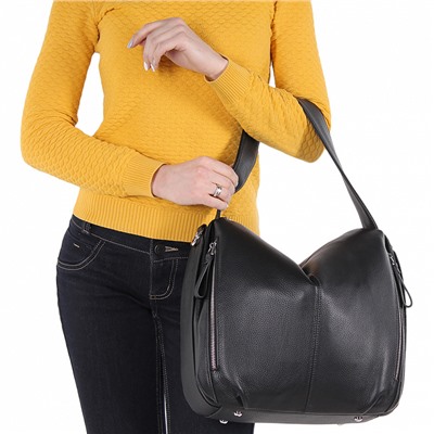 Сумка 0490 black Polina&Eiterou