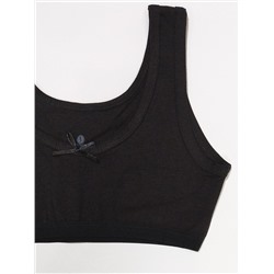 4768-02 Топ для девочки черный (BAYKAR)