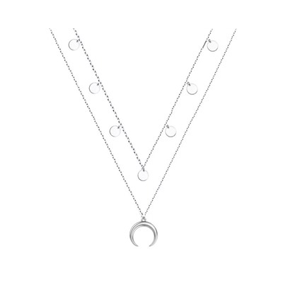 Колье из серебра без вставки, ЗК0320383