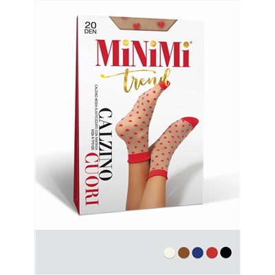 Minimi Носки calz. CUORI 20 носки (сердечки)