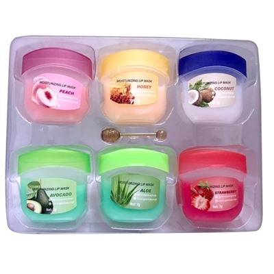 Набор масок для губ Moisturizing Lip Mask Set 6 в 1