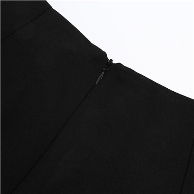 Юбка с вырезом миди женская MIST, размер 42, чёрная